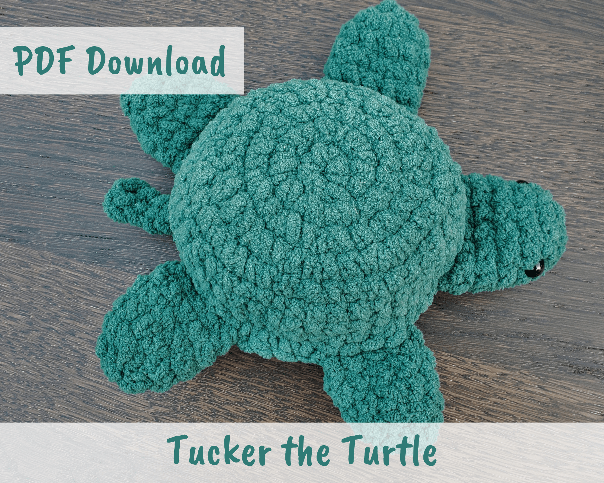 Tucker The Turtle Crochet Pattern 